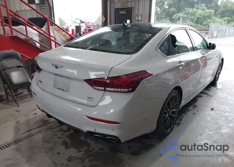 2020 Genesis G80 3.3T Sport Awd from USA, damaged, VIN KMTFN4JB5LU330511